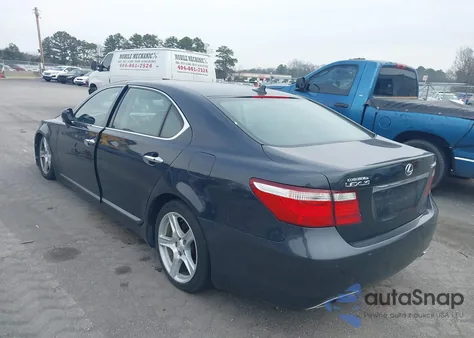 2007 Lexus Ls 460 L from USA, damaged, VIN JTHGL46F575009703